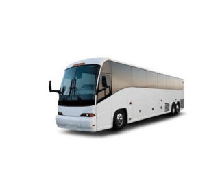 Commercial coach bus