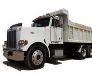 Heavy duty dump truck